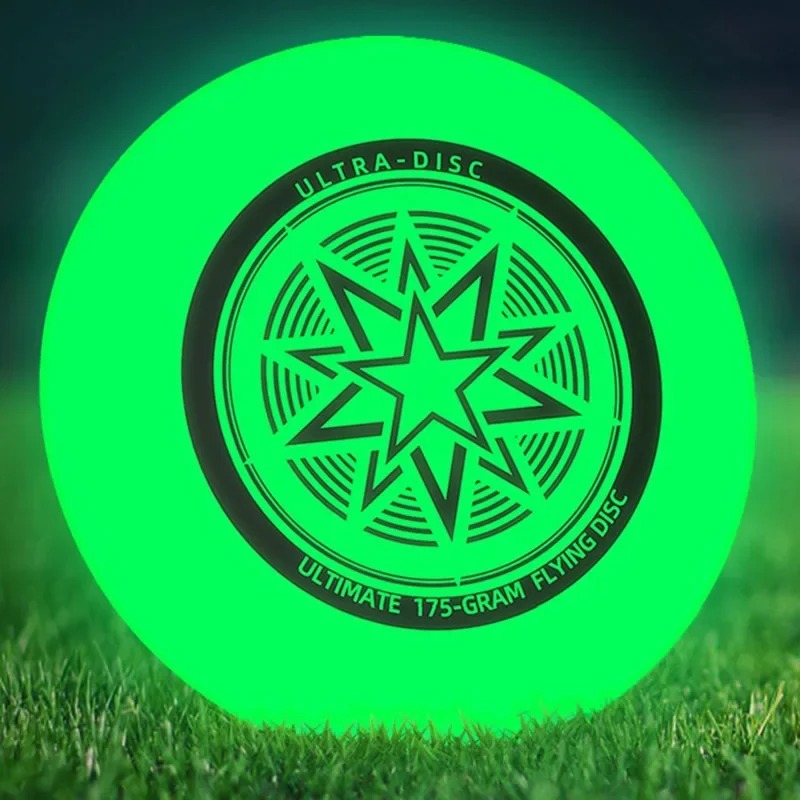 Frisbee Ultimate Disc - Nachtlicht-Fluoreszenz-Flugscheiben 270mm 175G Ultimate Flying Saucer