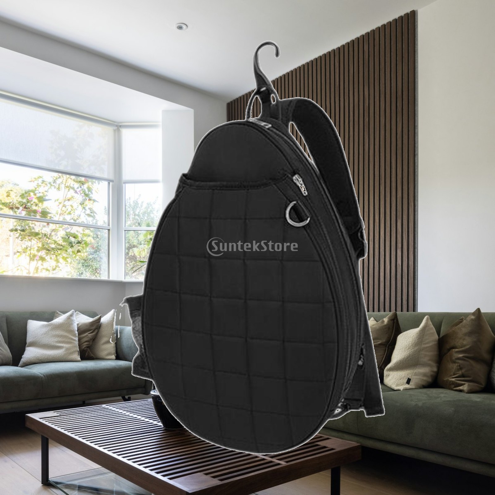 Sports Equipment Badminton - Tennisschläger-Schultertasche, Tennis-Tragetasche, Mehrzweck-Ausrüstungstasche, verstellbarer Riemen, Handtasche,