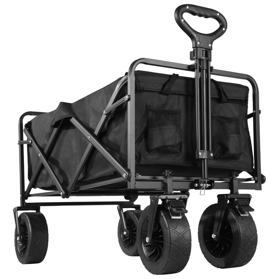 Sports Equipment Cart - Großer, robuster Bollerwagen mit hoher Tragfähigkeit,