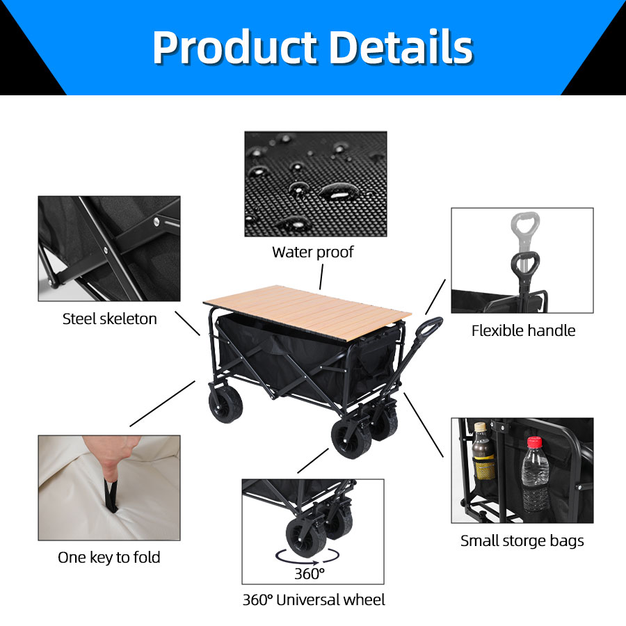 Großer, robuster Bollerwagen m – Sports Equipment Cart Bewertung und Preis