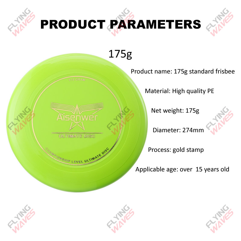 Professionelle 175 g Ultimate  – Frisbee Ultimate Disc Bewertung und Preis