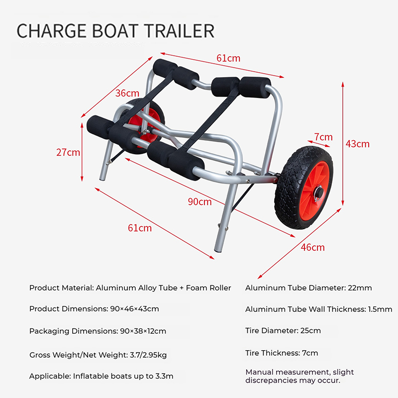 Tragbarer Faltbarer Kajak-Trol – Sports Equipment Cart Bewertung und Preis